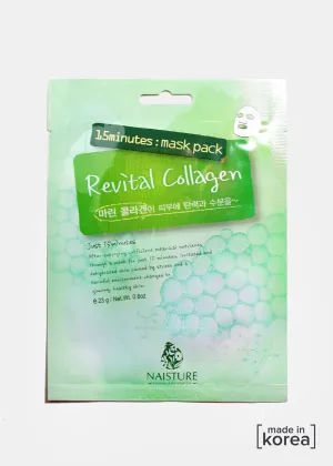 15-Minute Facial Mask - Revital Collagen