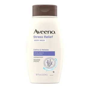 Aveeno Stress Free Body Wash Lavender Scent