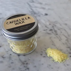 Candelilla Wax in Glass Jar 45g