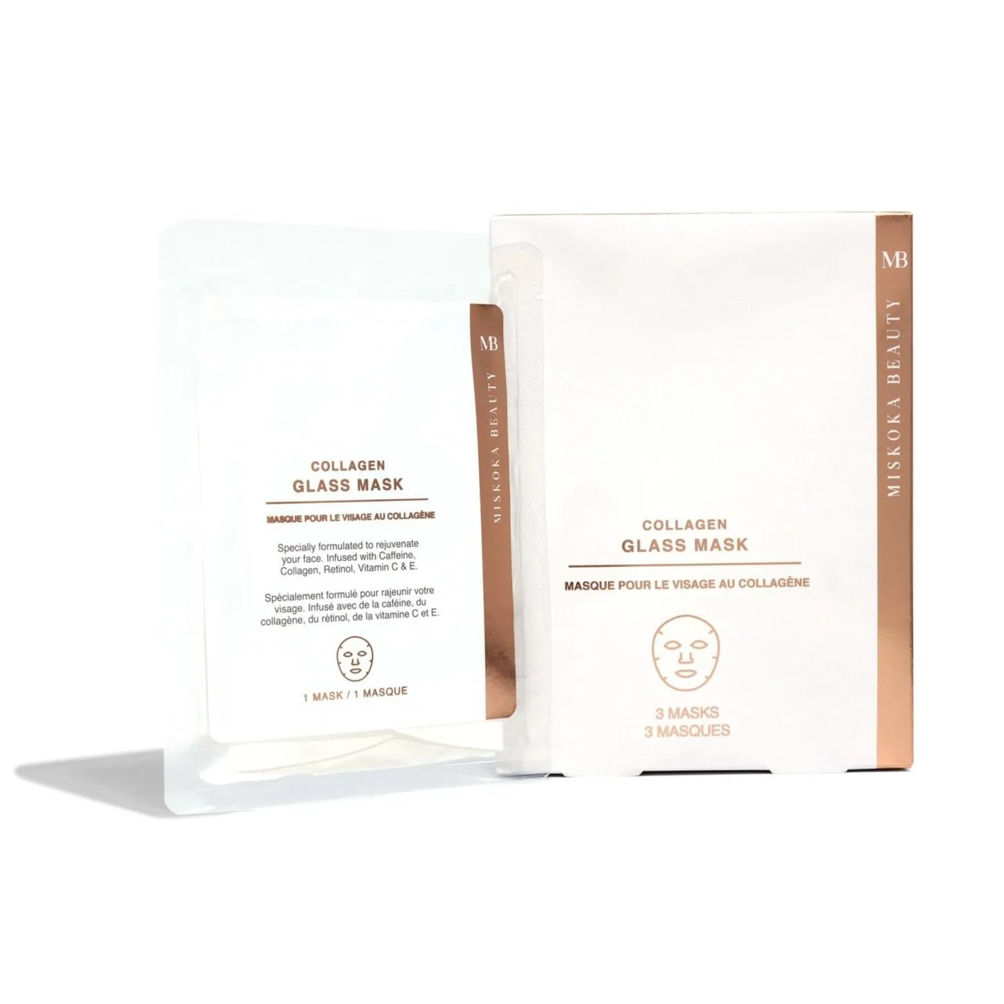 Collagen Glass Mask - DISTRIBUTOR