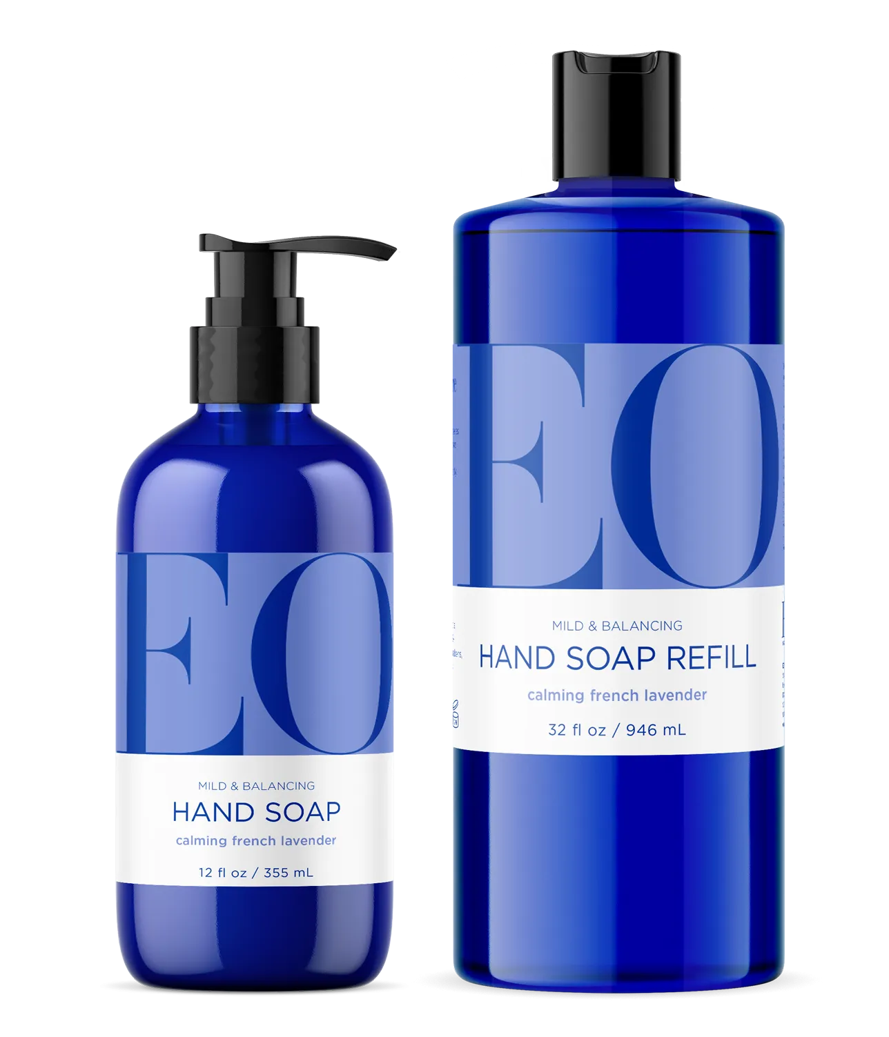 French Lavender Hand Soap & Refill Set