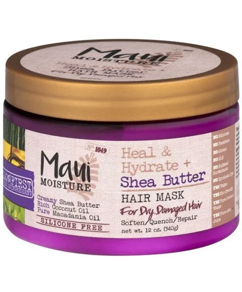 Maui Moisture  Heal And Hydrate Shea Butter Hair Mask