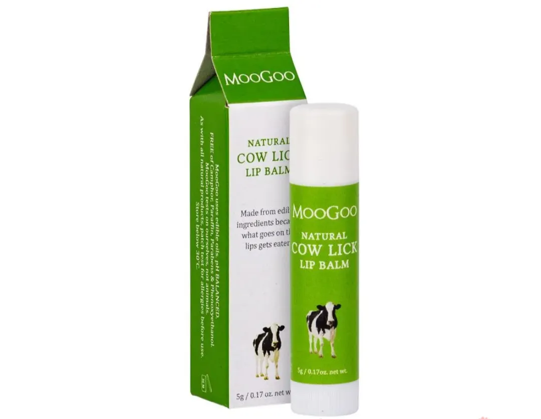 MooGoo Skincare Edible Lip Balm - Cowlick Lip Balm Exp: 12/25