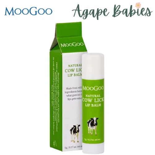 MooGoo Skincare Edible Lip Balm - Cowlick Lip Balm Exp: 12/25