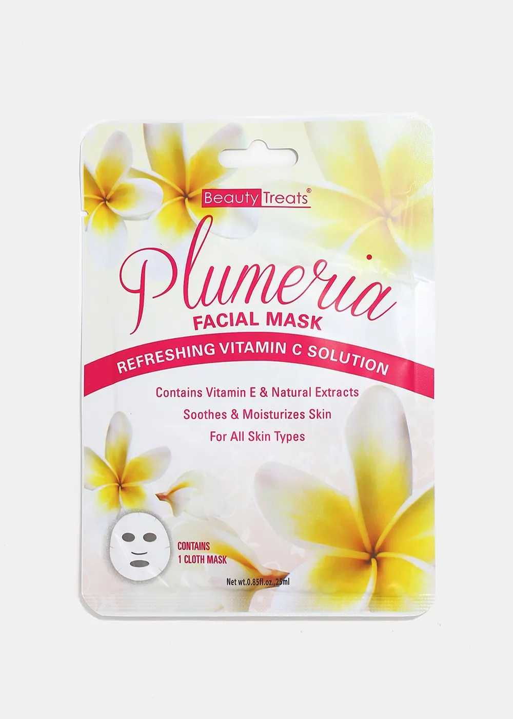 Plumeria Facial Sheet Mask