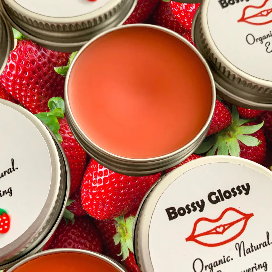 Red Strawberry Bon Bon Lip Balm