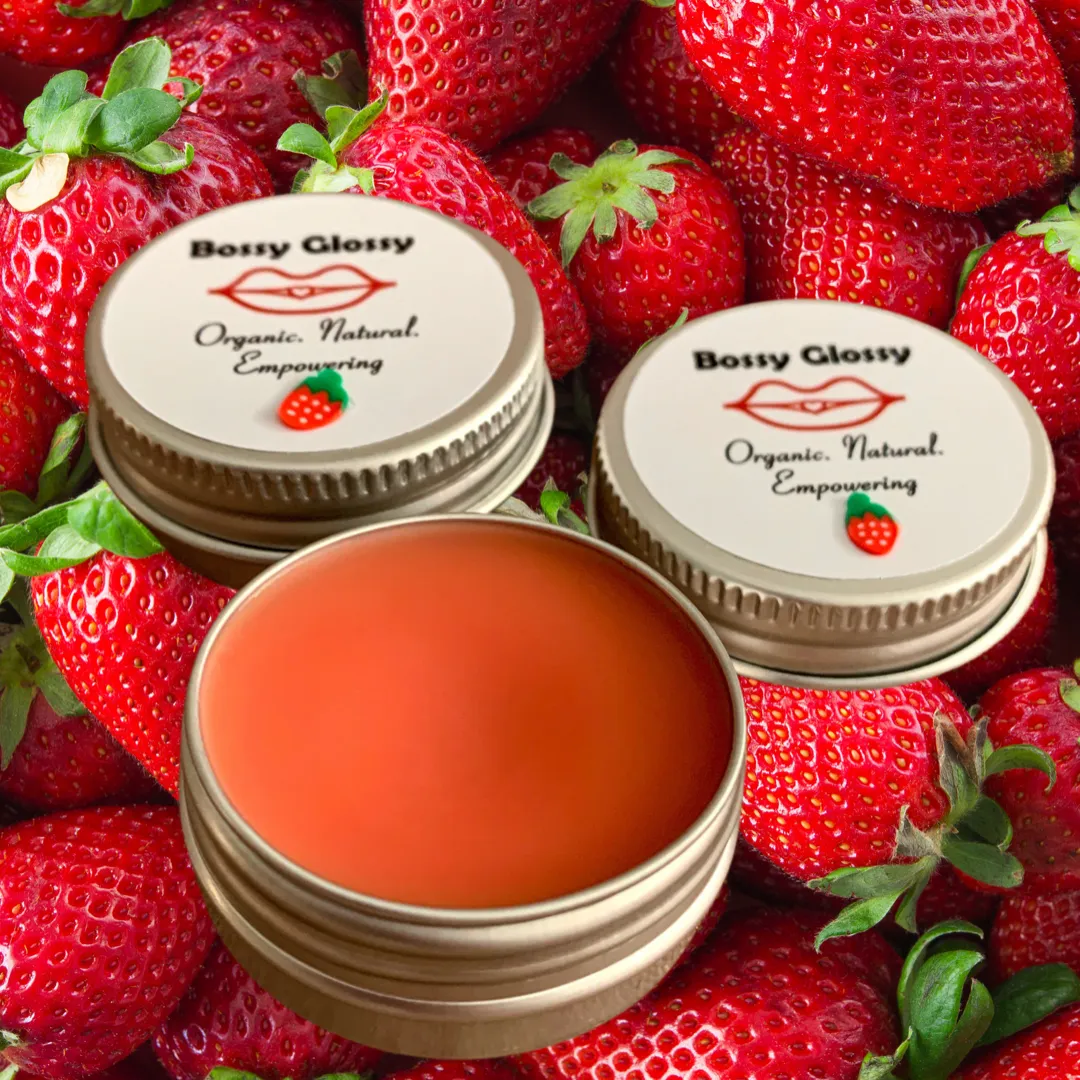 Red Strawberry Bon Bon Lip Balm