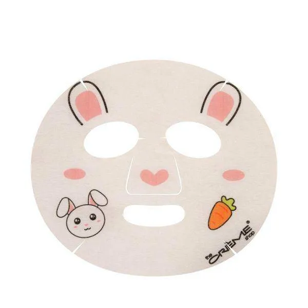 The Creme Shop Be Hydrated, Skin! Animated Bunny Face Mask - Moisturizing Hyaluronic Acid