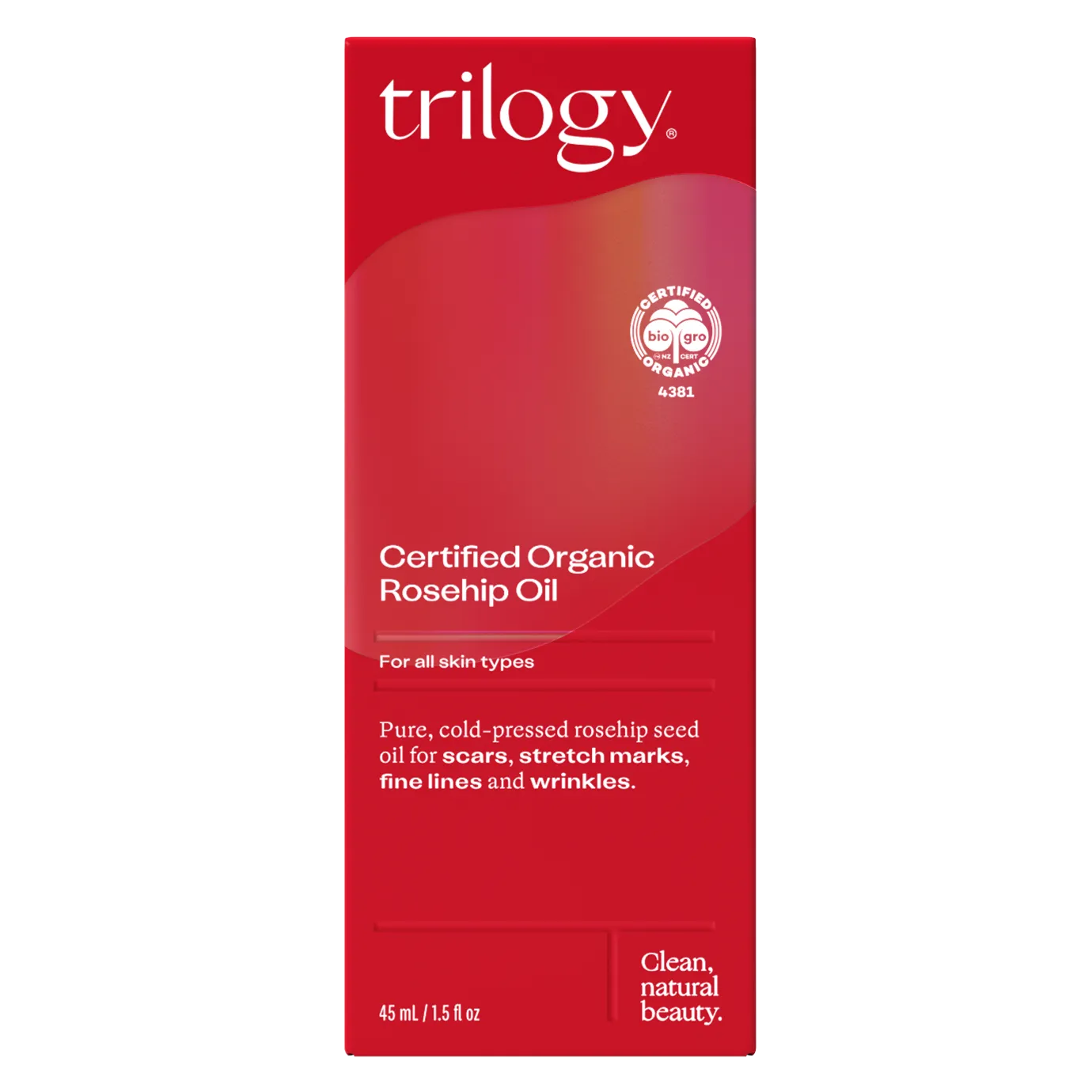 TRILOGY Certified Organic Rosehip Oil (45ml)