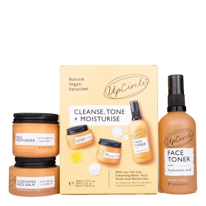 UpCircle Cleanse, Tone & Moisturise Set