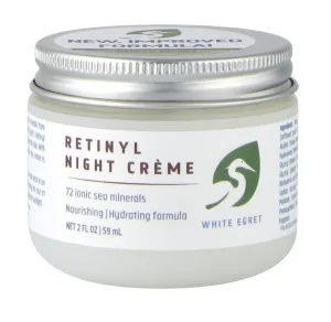 White Egret INC Hydrating Retinol Night Creme 2 oz Cream