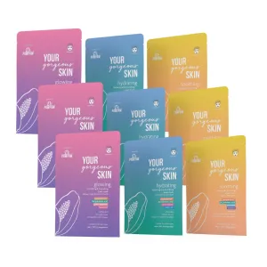 YOUR gorgeous SKIN Sheet Mask Mega Bundle